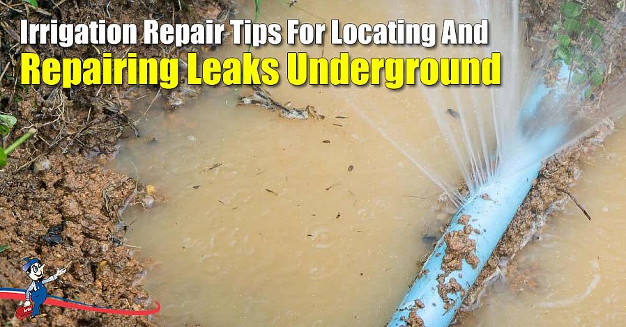 Reparation af en underjordisk vandledning er ofte mindre besværlig end at reparere en kloakledning