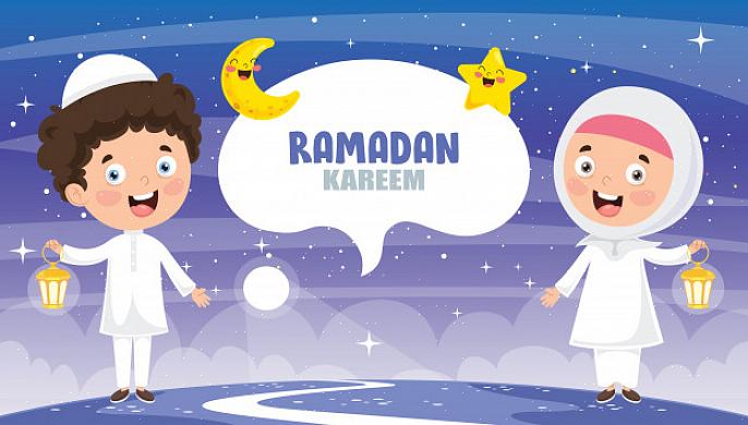 Under Ramadan hilser trofaste muslimer hinanden ved at sige "Ramadan Mubarak."