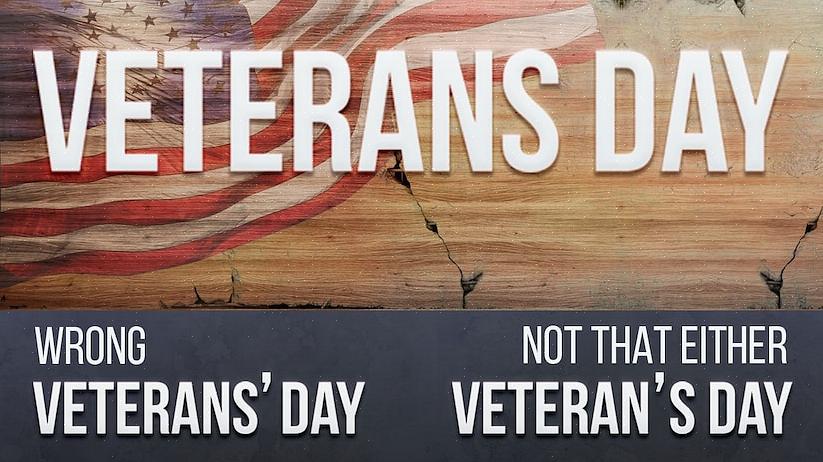 Der ændrede navnet til Veterans Day for at ære veteraner fra alle europæiske krige