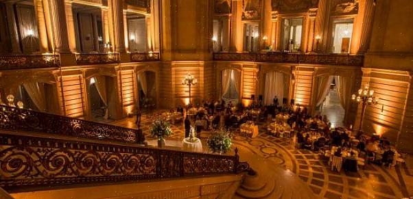 Det er en perfekt ramme for et overdådigt bryllup i San Francisco for at imponere dine gæster