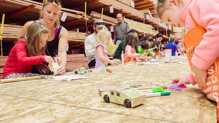 Home Depot Kids Workshop er en gratis klasse for børn