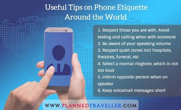 Skal du følge et par enkle regler for mobiltelefonetikette offentligt