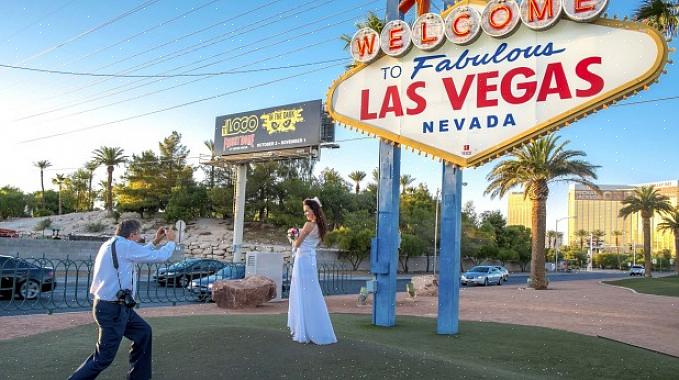 Du behøver ikke at være bosiddende i Nevada for at blive gift i staten
