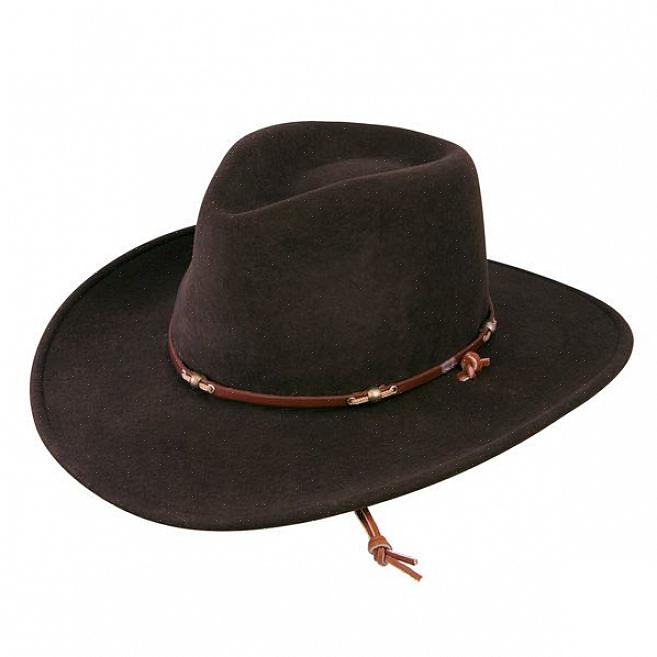 En pelsfilt hat kan ændres til en fuld størrelse