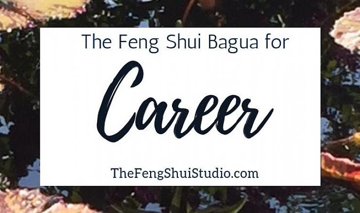 Feng shui-elementet i North / Career bagua-området er vand