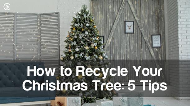 Skær lange grene fra dit juletræ med loppers eller beskæresaks