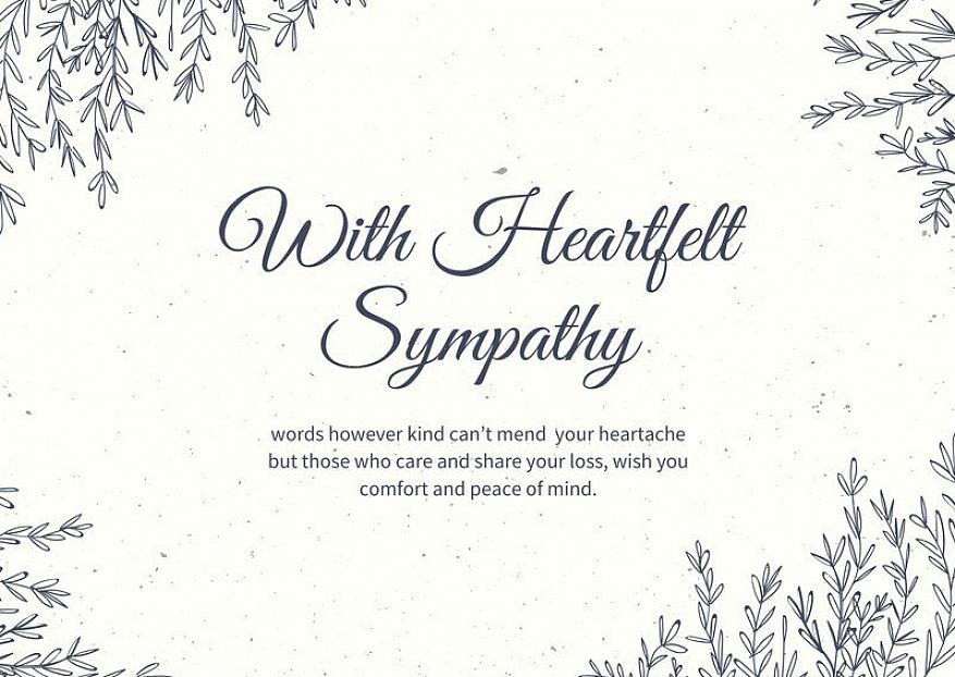Sympati-kort skal skrives ud eller udskrives på et sympatikort
