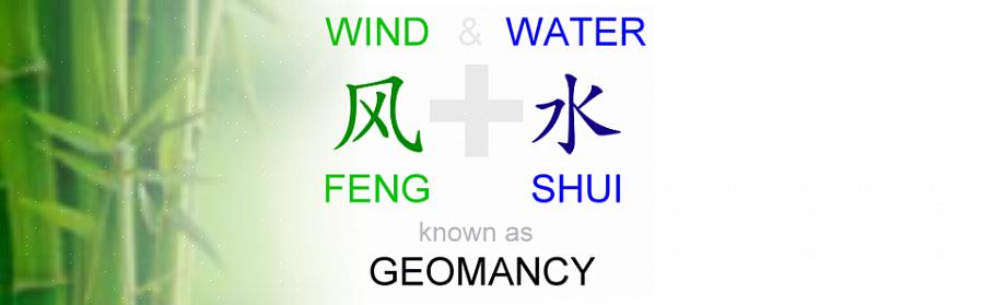 Feng shui kaldes undertiden en geomantisk kunst eller en form for geomancy
