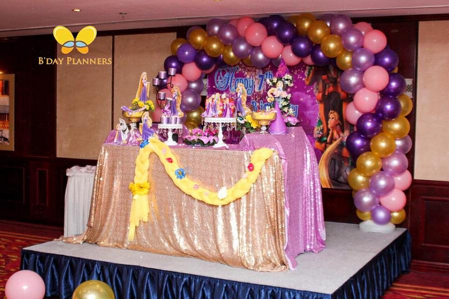 Hvilke ideer har du til en Rapunzel eller Tangled fødselsdagsfest