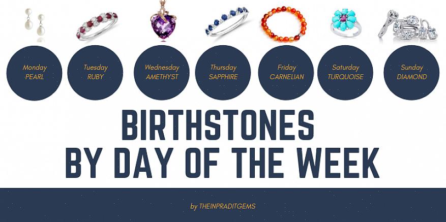 Du kan også vælge at bære forskellige sten på forskellige dage eller i forskellige livssituationer