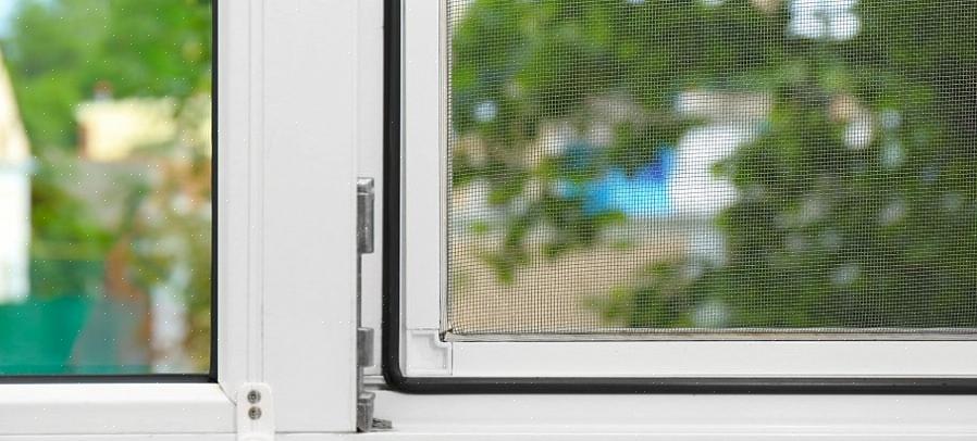 Hvor ofte rengøres vindues- og dørskærme