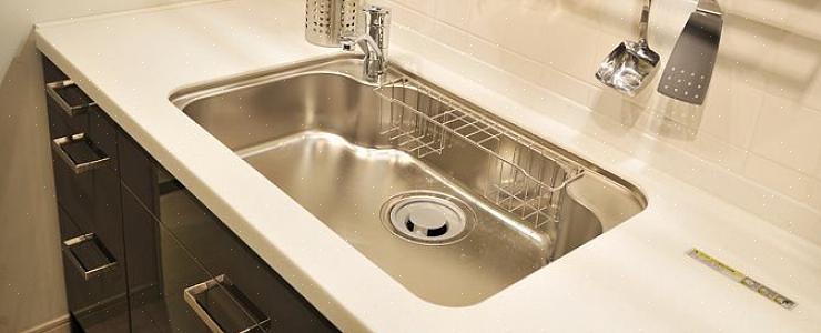 Uanset om dit køkken har en drop-in vask eller en undermonteret vask
