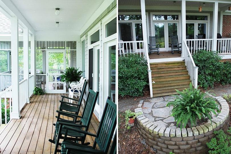 Ordet "veranda" stammer fra det gamle franske ord porche