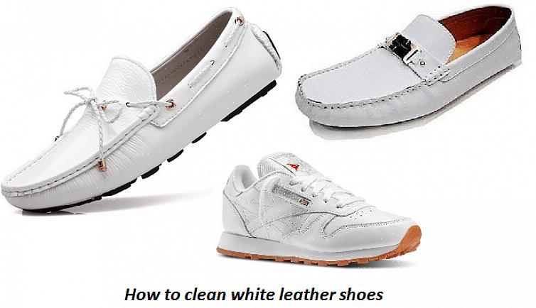 Hvor ofte skal man rense hvide sko