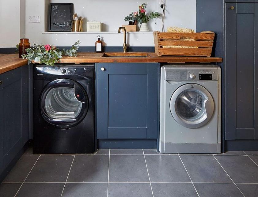 Lejlighedsboere er ofte ivrige efter at tilføje en kombination af tøjvask eller vaskemaskine / tørretumbler