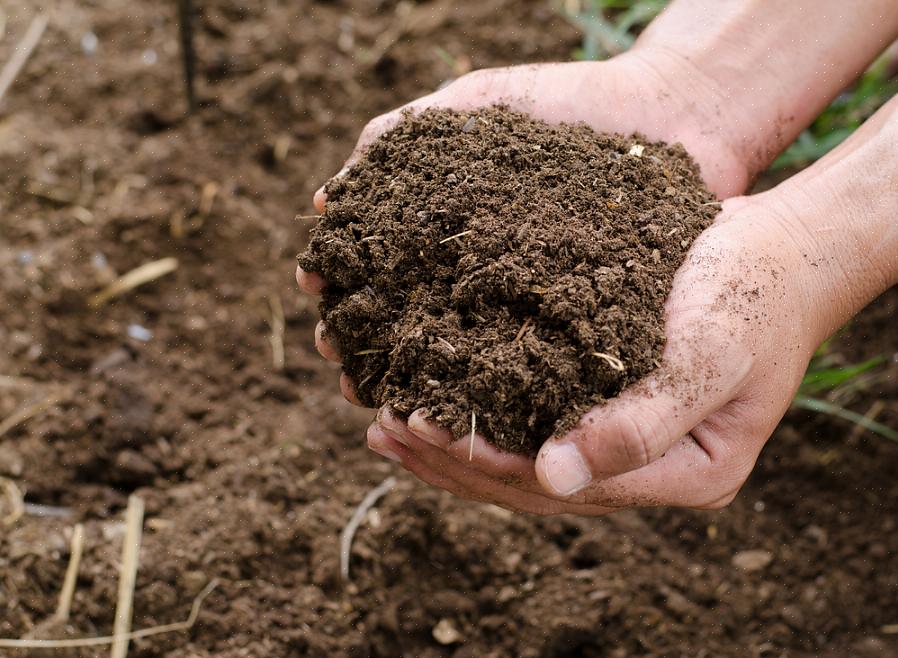 De tre grundlæggende jordtyper er lerjord