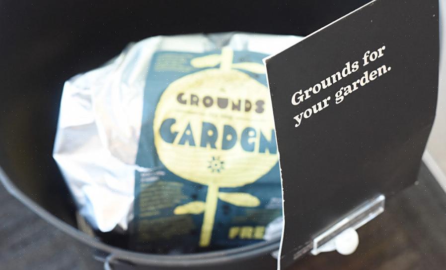 Der tilbyder gratis kaffegrund til sparsomme gartnere over hele landet