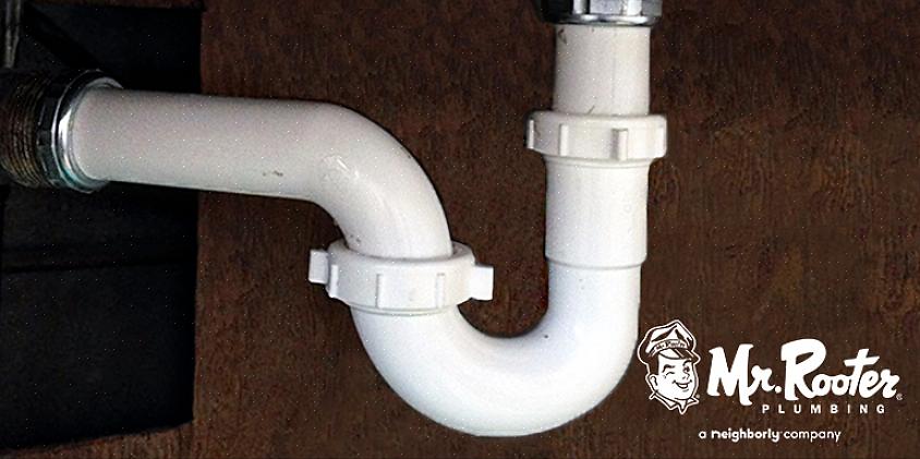 En VVS-afløbsfælde er designet til at tilbageholde en lille mængde vand hver gang vasken dræner