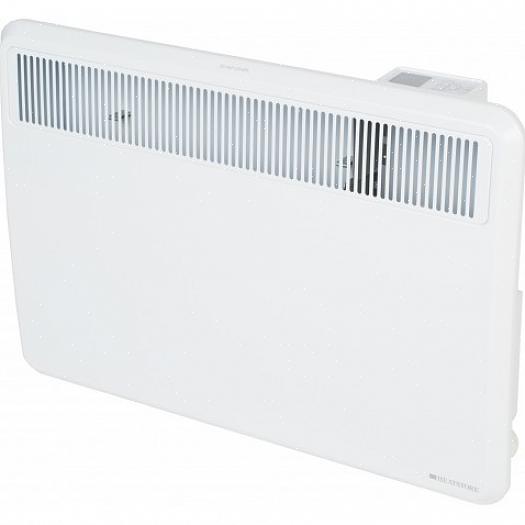 Vægmonterede elektriske varmeapparater er fast forbundet i dit hjem elektriske system